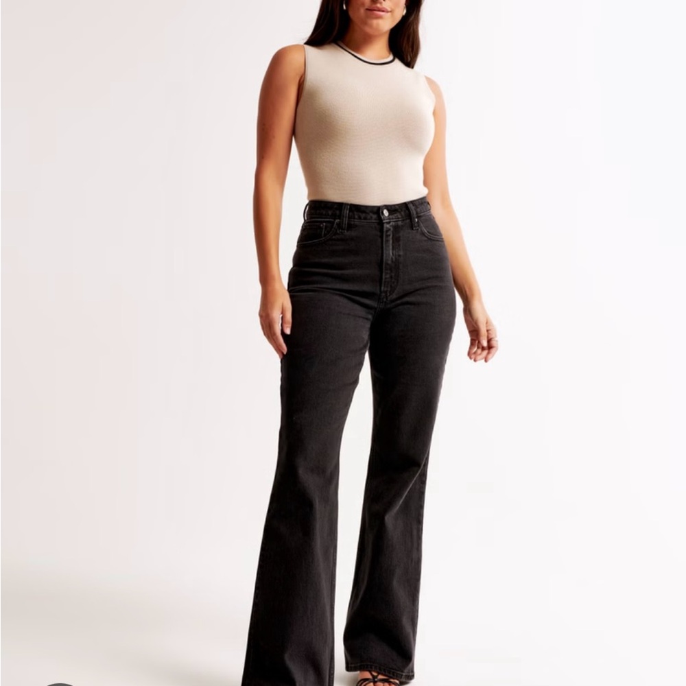 Abercrombie & Fitch Vintage Flare High Rise Jeans